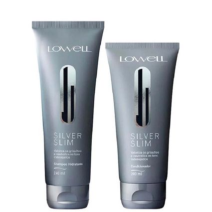 Kit Shampoo E Condicionador Lowell Silver Slim Home Care