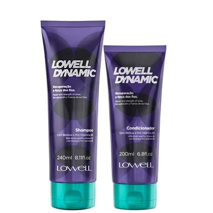 Kit Shampoo e Condicionador Lowell Dynamic Home Care