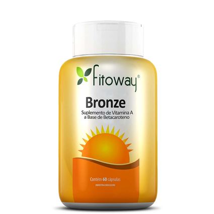 Bronze Fitoway Vitamina A 60 Cápsulas