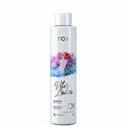 Shampoo Dilatador Passo 1 Fox Professional Vita Loka 1 Litro