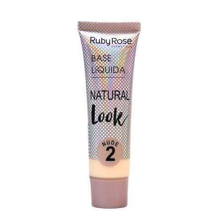 Base Líquida Ruby Rose Natural Look Hb8051 Nude 2
