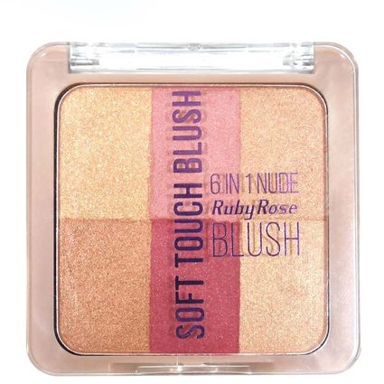 Blush Ruby Rose Soft Touch Hb6109 Cor 4