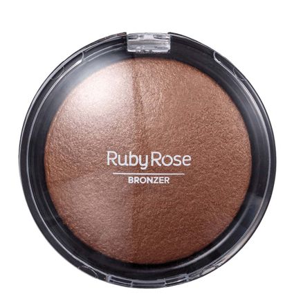 Bronzer Iluminador Ruby Rose Hb7213-005 Marrom Gold