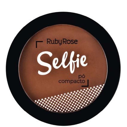 Pó Compacto Ruby Rose Selfie Hb7228 Cor 45