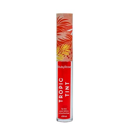 Batom Lip Tint Ruby Rose Tropic Citrus 2,5ml