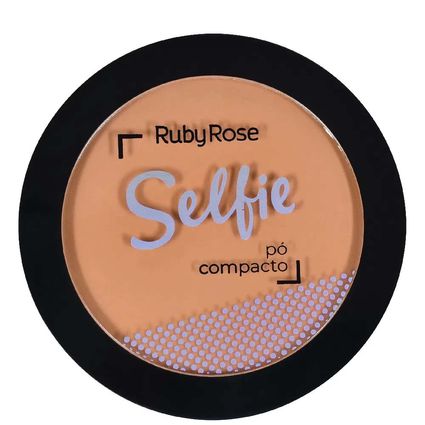 Pó Compacto Ruby Rose Selfie Hb7228 Cor 16