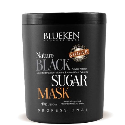 Máscara de Tratamento Blueken Black Sugar 1kg