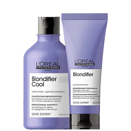 Kit Shampoo e Condicionador L'oréal Blondifier Cool Home Care