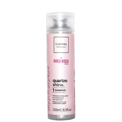 Shampoo Cadiveu Essentials Boca Rosa Quartzo Shine 250ml