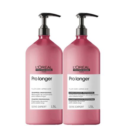 Kit Shampoo e Condicionador Loréal Pro Longer 1,5 Litro