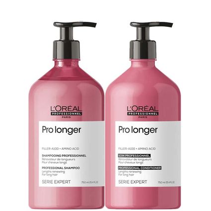 Kit Shampoo e Condicionador Loréal Pro Longer 750ml