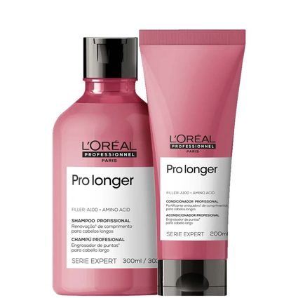 Kit Shampoo e Condicionador Loréal Pro Longer Home Care