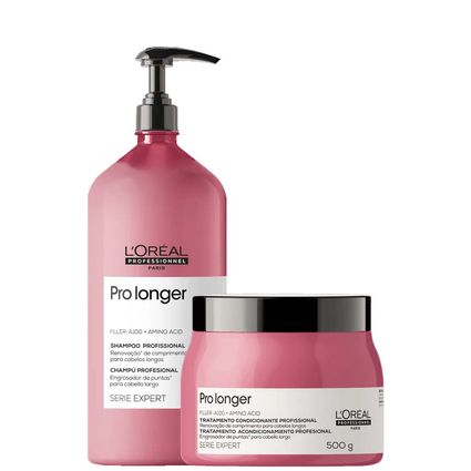 Kit Shampoo e Máscara Loréal Profissional Pro Longer Salão