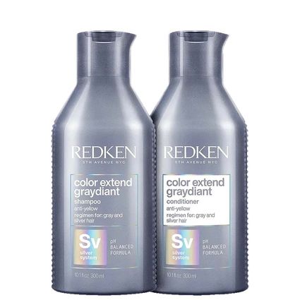 Kit Shampoo e Condicionador Redken Color Graydiant Home Care