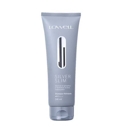 Shampoo Hidratante Lowell Silver Slim 240ml