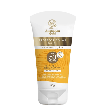 Protetor Solar Facial Australian Gold Fps 50 50g