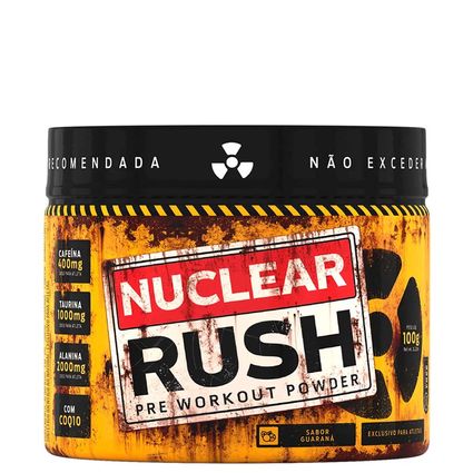 Pré-Treino Nuclear Rush Bodyaction Guaraná 100g