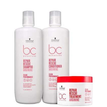 Kit Tratamento Schwarzkopf Bonacure Repair Rescue Salão