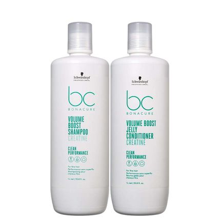 Kit Shampoo e Condicionador Schwarzkopf Bc Volume Boost 1l