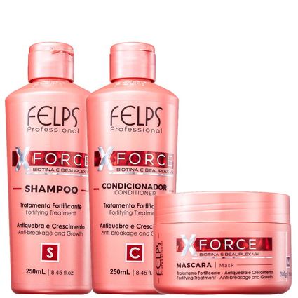 Kit Tratamento Fortalecedor Felps X Force Home Care