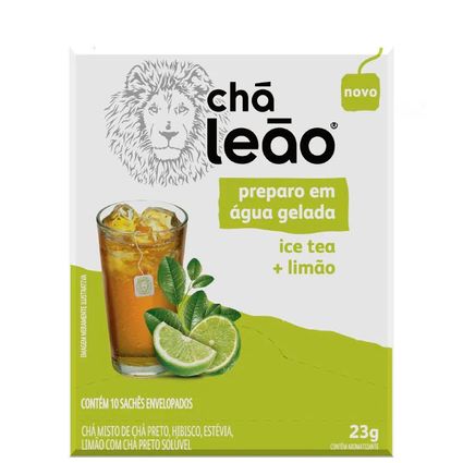 Chá Leão Gelado Ice Tea com Limão 10un 25g