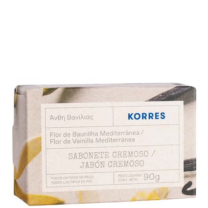 Sabonete em Barra Korres Flor de Baunilha Mediterrânea 90g