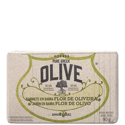 Sabonete em Barra Korres Greek Olive Flor de Oliveira 90g