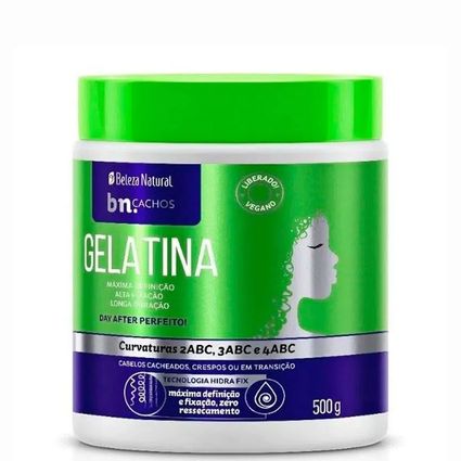 Gelatina Hidra Fix Beleza Natural 500g
