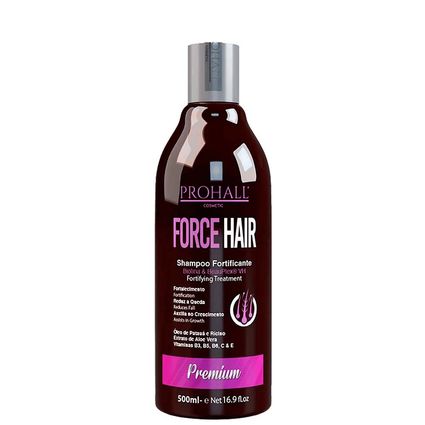 Shampoo de Crescimento Prohall Force Hair 500ml
