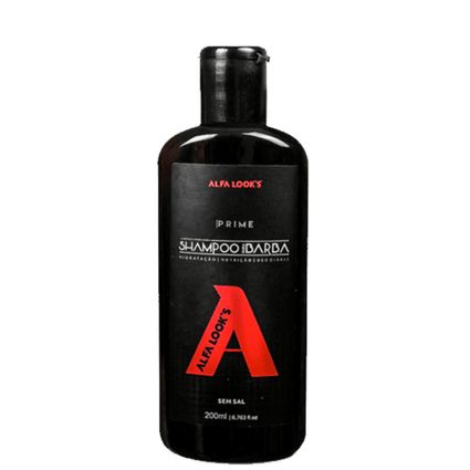 Shampoo para Barba Alfa Looks Prime 200ml