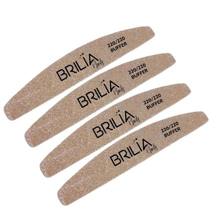 Lixa Boomerang Brilia Nails 220/220 Buffer - 2078